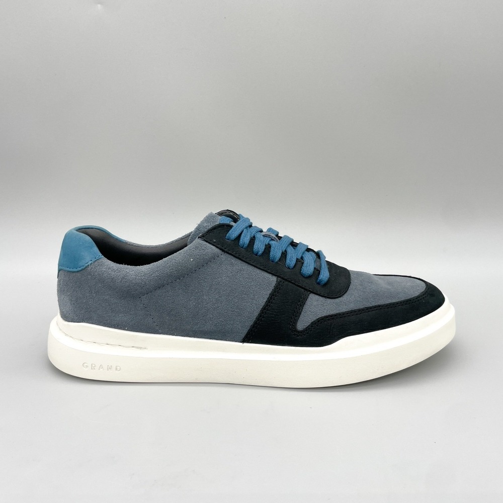 Cole Haan GrandPro Rally Court Sneakers Mens 9 M Blue Grey Black Casual Office